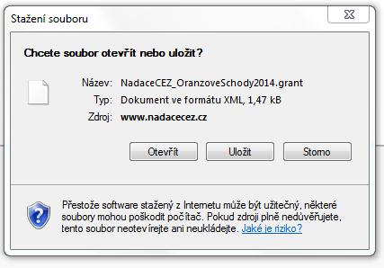 2 Vstup do žádosti Krok 1. - Chci podat novou žádost K podání žádosti se můžete dostat z webových stránek Nadace ČEZ www.nadacecez.cz, nebo přímo na adrese https://www.