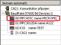 DataServer Starším softwarovým prostředkem, který slouží ke komunikaci s prvky systému 400 (stejně jako ke komunikaci se všemi ostatními PLC a periferiemi MICROPEL), je aplikace MICROPEL DataServer.