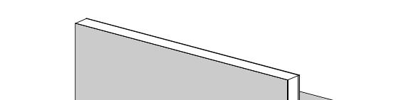 6. 375x85 19 507 00000 00 Jednoduchý dveřní vhoz 375x85 s šířkou vhozu 335 mm, odnímatelný pomocí 4 ks skrytých šroubů. Bez utěsnění vhozového otvoru.