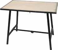 EMS Jumbo Skládací pracovní stoly Stabilní, snadno přenosné skládací pracovní stoly pro univerzální použití. Pracovní desky podle normy DIN 68705. Pro řemeslo a průmysl. Pro stavbu a dílnu.