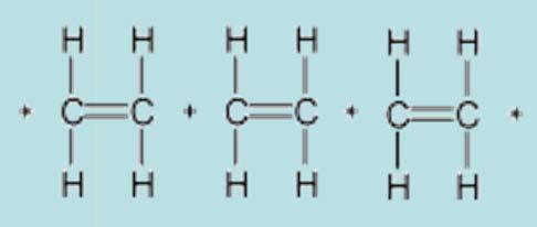Polymerace (polymerizace) reakce, při které z malých jednoduchých molekul