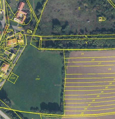 parcelou je pozemek, který je geometricky a polohově určen, zobrazen v katastrální mapě a označen parcelním číslem pozemek může být