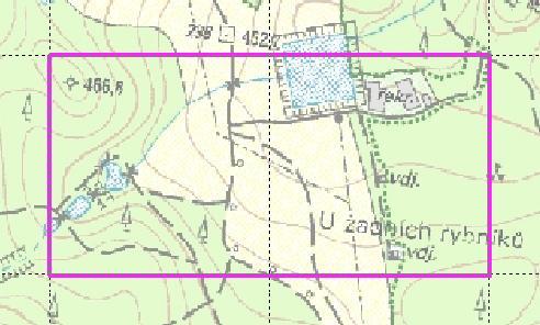 distance na 250 m načteme