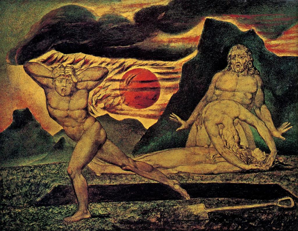 W. Blake: Kain a Ábel Převzato z: http://en.