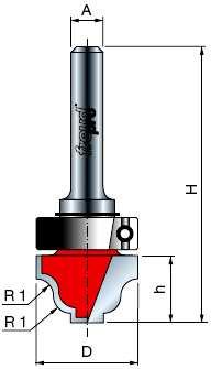 039 "G" spojovací D h H C R1 R2/α A 37,3 22,2 54,2 22,5