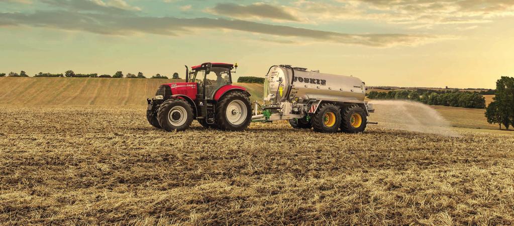UDRŽUJTE SPRÁVNÝ SMĚR Case IH systémy precizního zemědělství (AFS TM ) pro maximální přesnost. S traktory Puma Multicontroller a Puma CVX dostáváte něco navíc.
