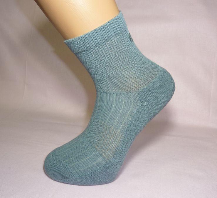 R35 Dámské bavlněné ponožky půlplyš Dámské půlfroté komfortní elastické ponožky.
