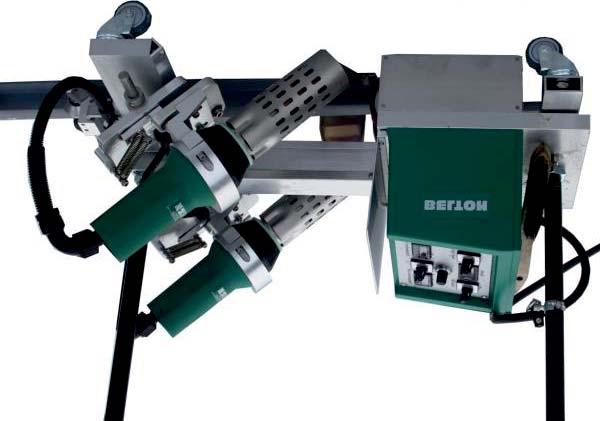 Automat ke svařování profilů Belton - svařování optických žebrových profilů (2 x