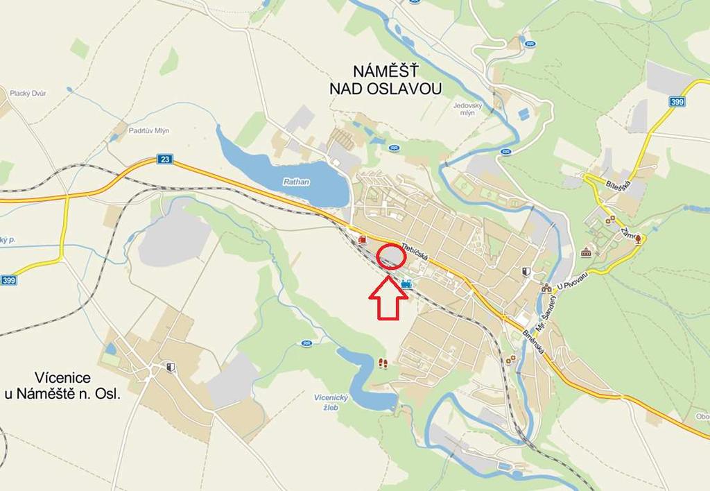 4. Výřezy z map Obr. č.