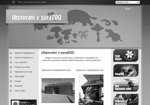 Nejnavštěvovanější stránkou v roce 2017 byla webová stránka Vodního domu v Hulicích, na druhém místě byla hlavní stránka ČSOP Vlašim a na třetím stránka parazoo.