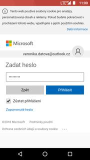 Zvolíte Outlook, Hotmail a Live. 4.