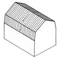 SOUSTAVY MANSARDOVÝCH STŘECH typ střechy u které je její spodní část provedena ve velmi strmém sklonu (sklon nejčastěji 60 80 ) a vrchní část ve sklonu mírnějším (sklon nejčastěji 30 50 ) pro plné