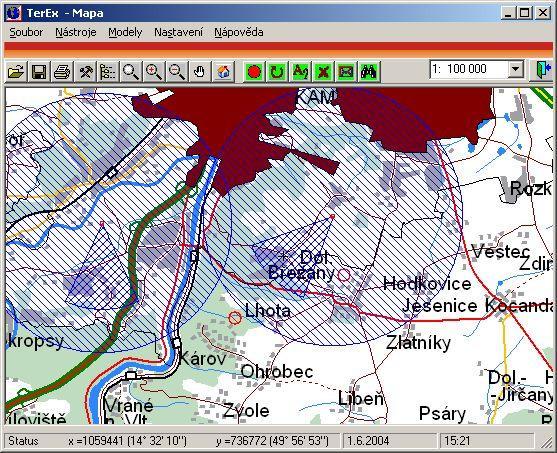 Mapa Zvětšit na