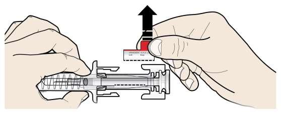 Pouze pro zdravotnické pracovníky Obchodní název podaného přípravku má být v záznamu pacienta zřetelně zaznamenán. Oddělte a uschovejte štítek předplněné injekční stříkačky.