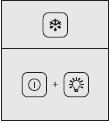 2 Zobrazení ikon ALARMY Trvale svítí: Bliká: Nesvítí: existuje alarm alarm je vzat na vědomí jinak ZAP./VYP.