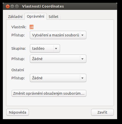 Last update: 2013/09/11 08:57 programy:práce_s_daty:nautilus http://wiki.ubuntu.cz/programy/pr%c3%a1ce_s_daty/nautilus Hromadně nelze měnit oprávnění na DVD-RAM.