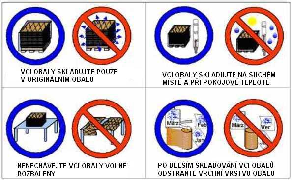 OBECNÉ 1. Co je nutné vzít v úvahu při práci s materiály obsahující VCI inhibitory? Pro skladování či osobní ochranu při práci s MetPro VCI materiály nejsou stanovena zvláštní ochranná opatření.