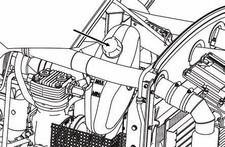 naplňte chladicí systém nemrznoucí směsí 6. nastartujte motor a nechte jej cca 1 min. běžet 7. doplňte nemrznoucí směs ve vyrovnávací nádržce na horní rysku označenou MAX 8.