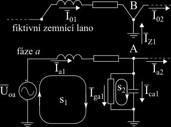 Elektrický obvod je tvořen 12 nezávislými uzly a 21 nezávislými smyčkami, což umožňuje sestavit 12 rovnic dle prvního Kirchhoffova zákona (1.KZ) 