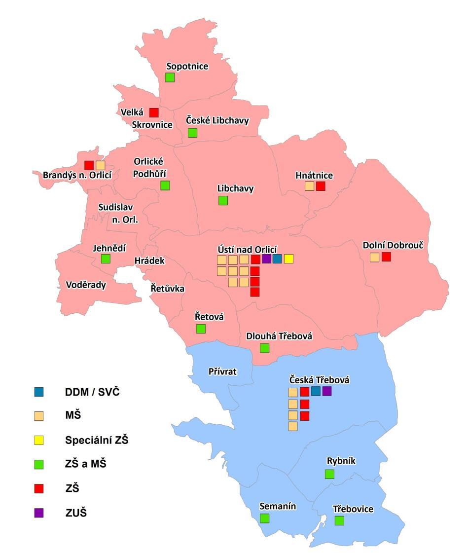 ZÁKLADNÍ INFORMACE O PROJEKTU Projekt plně navazuje na MAP Úst