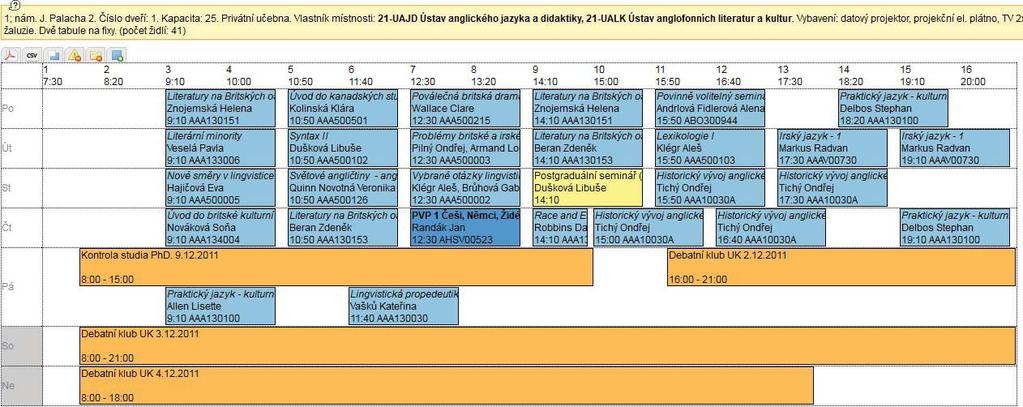 TVORBA REZERVACÍ Druhy rezervací: Jednorázová (tzn. akce, která se koná nárazově) Souvislá (např.