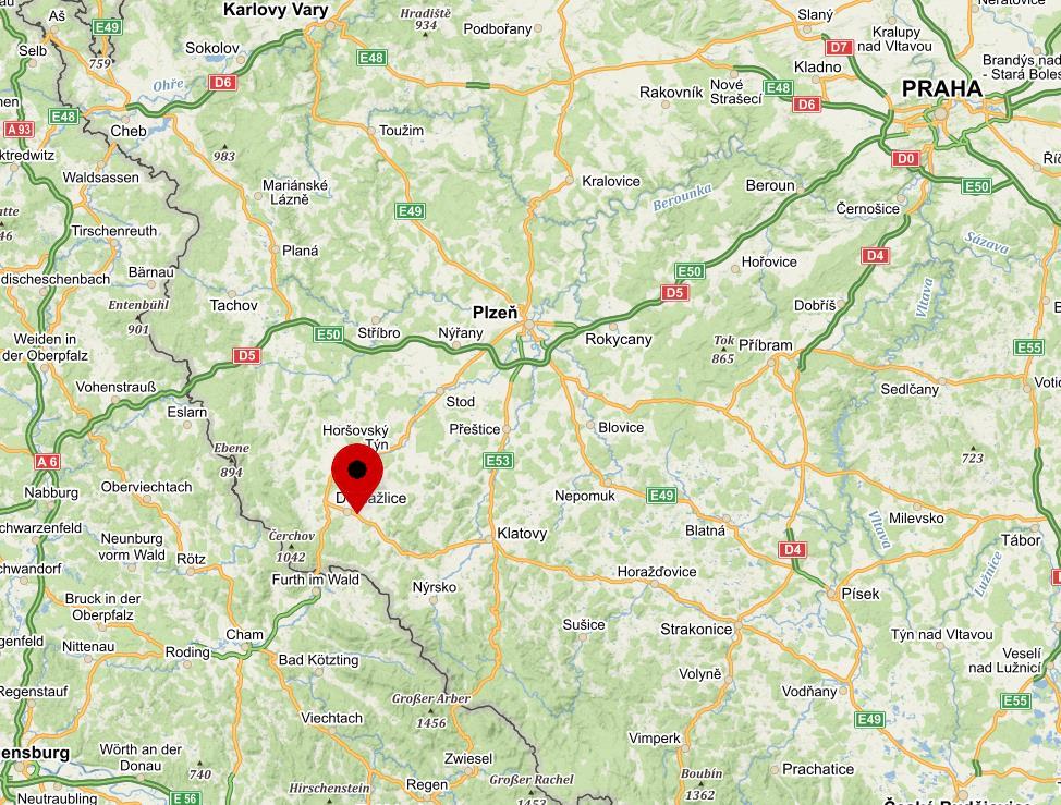 Poloha Adresa: Masarykova 415, Bezděkovské Předměstí, 344 01 Domažlice, Plzeňský kraj GPS: 49.4335736N, 12.