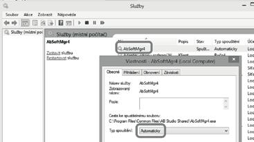 Autorizace Po obdržení licenčního souboru opět vyvolejte dialog Správce licencí ( Start (Windows) > Programy > AB Studio > Autorizace a správa licencí > Autorizace SoftLock a v záložce Autorizace