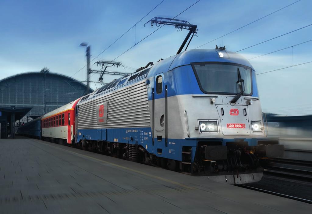 VYSOKÝ VÝKON INTEROPERABILITA PRO EVROPSKÉ TRATĚ VYSOKORYCHLOSTNÍ PROVOZ NÍZKÁ SPOTŘEBA ENERGIE ŠETRNOST K ŽIVOTNÍMU PROSTŘEDÍ Výroba lokomotiv ve firmě Škoda Transportation vychází z dlouhodobé