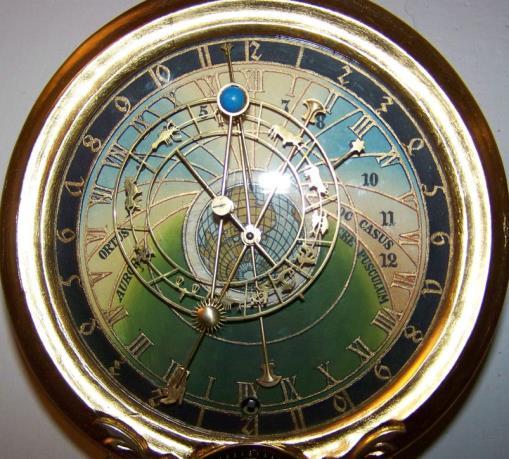 Protože je průběžný obzor součástí nejen všech středověkých, ale i renesančních orlojních astrolábů a také astrolábů stavěných jako měřicí přístroje, na desce astrolábu orloje musel bezpochyby být. 2.