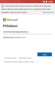 30 z 45 outlook.cz Gmail. Vyberete možnost Přidat e-mailovou adresu. 3. Zvolíte Outlook, Hotmail a Live. 4. Zadáte svou e-mailovou adresu.