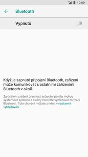 39 z 45 Bluetooth - párování zařízení Nastavení.