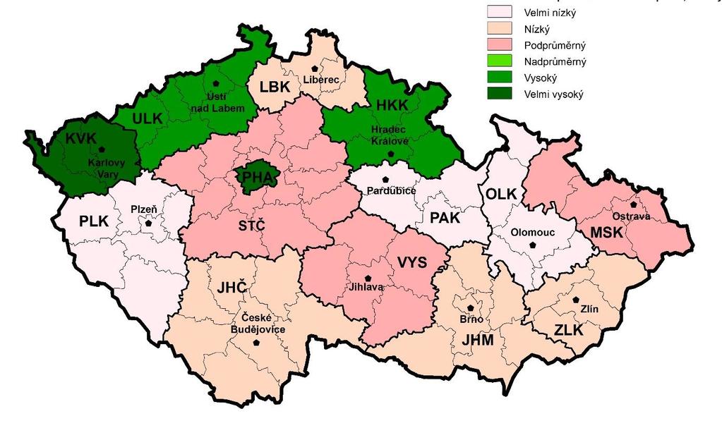 V EU28 je odvětvová koncentrace pracovníků skupiny povolání Odborní pracovníci v oblasti práva, kultury a sportu nejvyšší v odvětví Zdravotní a sociální péče (25,7 %, o 6,1 p. b. více než v ČR).