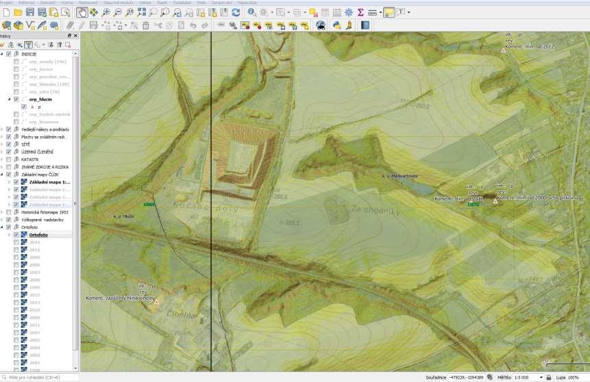 DMR / základní mapa