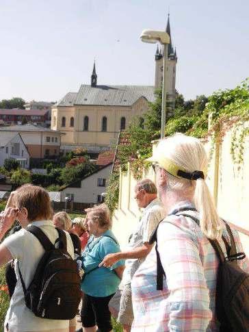 I malý kopeček stačil k rozhledu po okolí Jednoznačně převládá zeleň, na les Hlásek