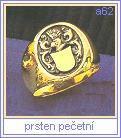 Vznik prstenu dle řecké báje je připisován bohu Diovi, který poručil Prométheovi nosit železný kroužek na paměť jeho přikování.
