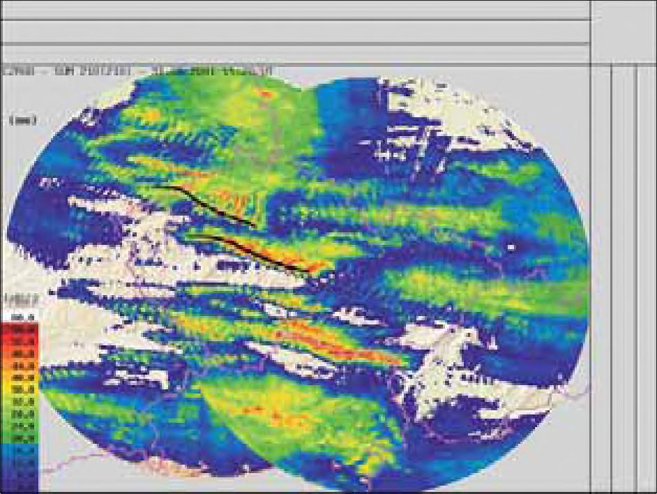 reflectivity (at 11.50, 12.50,13.40 and 14.