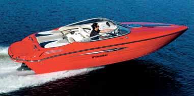 Stingray 225 SX Sportboat Cena: od 47 981 USD bez DPH včetně dopravy do ČR Stingray 250 CR Cuddy Cabin Cena: