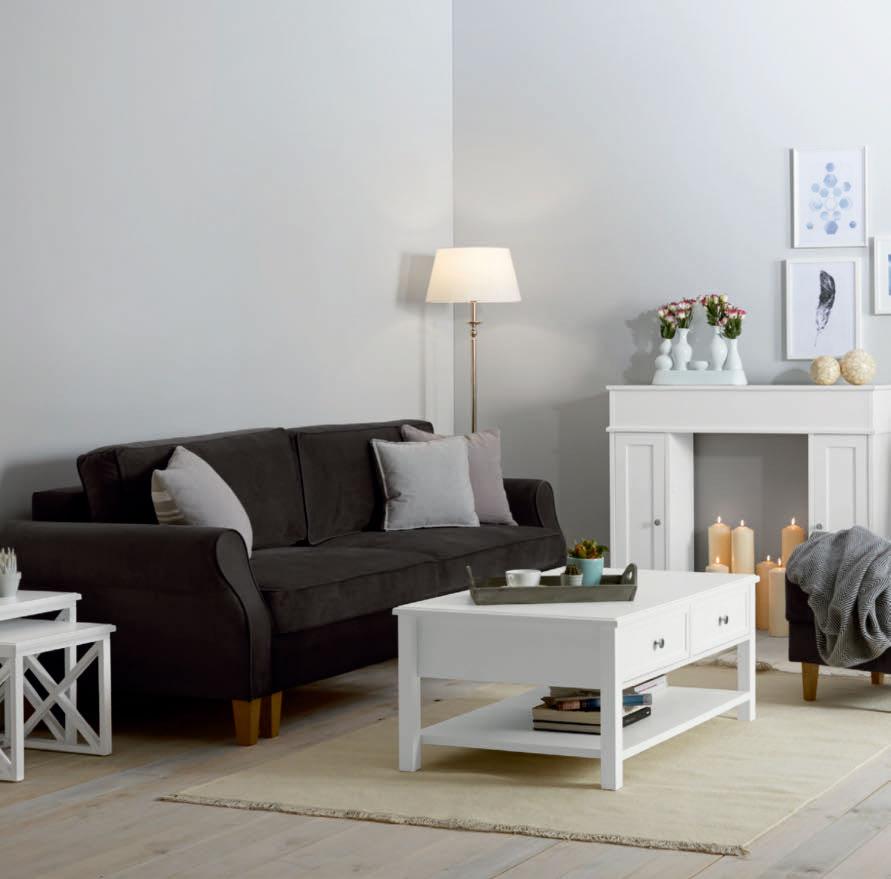 Obývací pokoj Relax se vším všudy Sezení, relaxování nebo možnost natáhnout se - polstrovaný nábytek je srdcem obývacího pokoje.