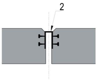 o Pro zesílení hydroizolačního povlaku v dilatačních uzávěrech je možno použít zesilující profilované pasy, které umožňují
