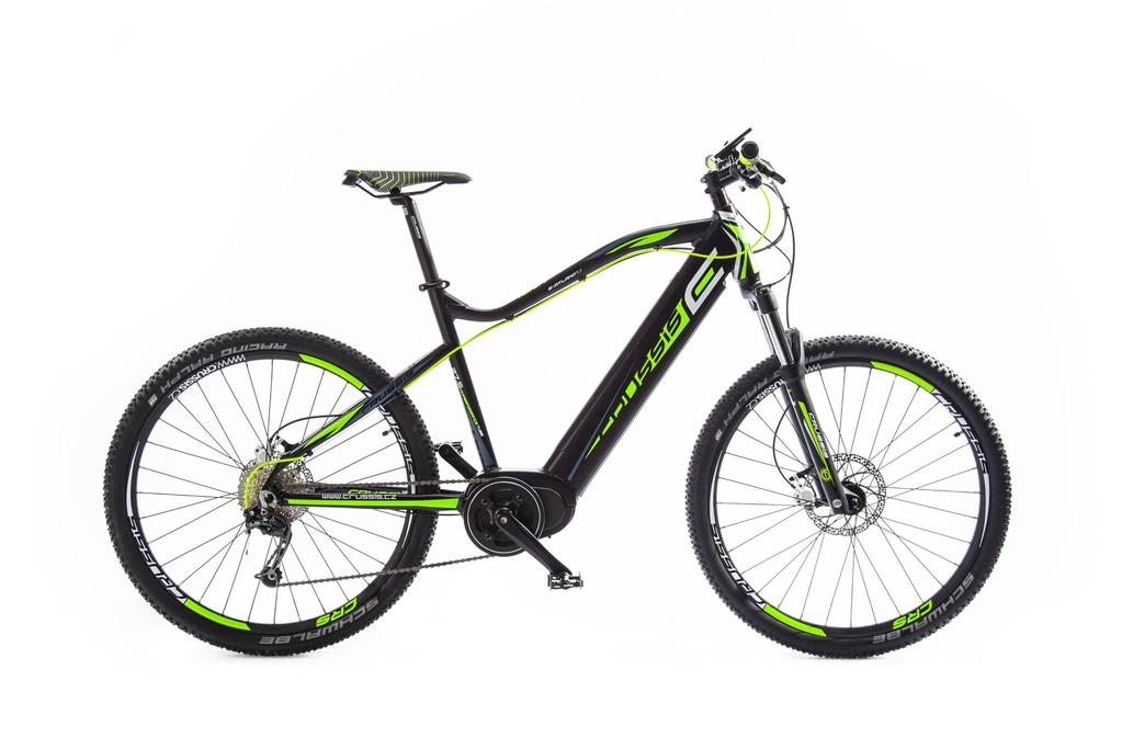 MTB 27,5" s plně integrovanou baterií 27,5 / velikost rámu 20" e-atland 9.