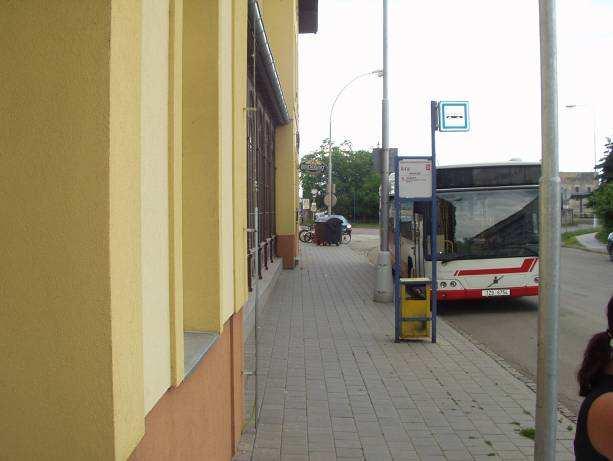 Kroměříž ukázka parkujících