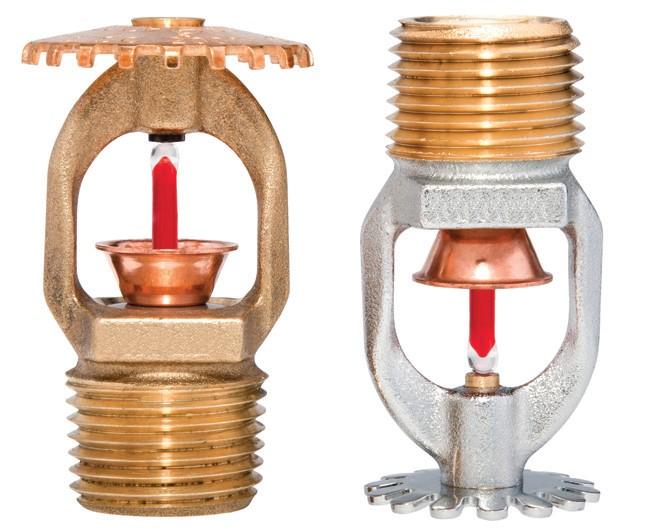 Příloha A: Typy vybraných sprinklerových hlavic a jejich technické údaje Název Tyco - Stojaté, závěsné a zapuštěné závěsné protipožární trysky řady TY-FRB, faktor K 5,6