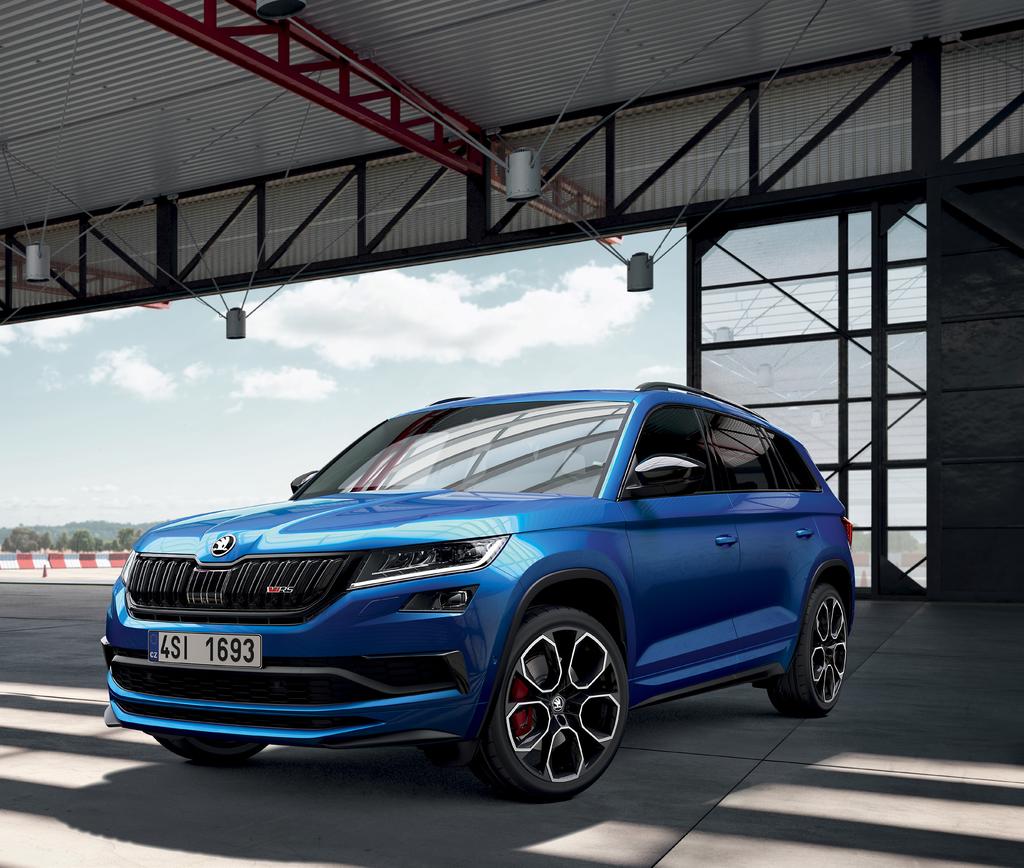 ŠKODA Kodiaq 1 ŠKODA KODIAQ SCOUT, SPORTLINE A RS CENÍK ŠKODA KODIAQ MOTORIZACE Komb. spotřeba* [l/100 km] Komb.