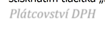 S T A N D A R D N Í P O S T U P V YP L N Ě N Í Ž Á D O S T I Kontaktní osoba vyplňte jméno kontaktní osoby, případně titul(y) u příjmení, její funkci, telefon a email; pokud je kontaktní osoba