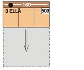 lůžka: 142 x 200 cm 22 550 Kč 22 825 Kč 23 925 Kč 25 025 Kč 26 125 Kč 27 225 Kč 28 325 Kč 503 3ELLÄ 160 95