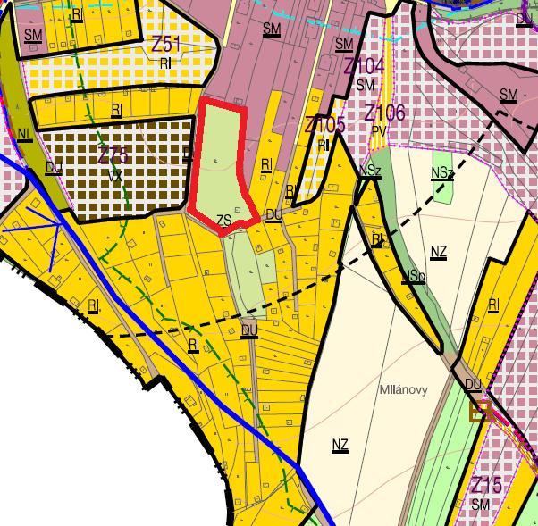 Prověřit návrh spočívající ve změně využití plochy zeleně soukromé a vyhrazené - ZS (parc. č. 4035/1 v k. ú. Boskovice) na plochu pro rodinnou rekreaci RI.