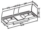 Burgbad Burgbad Bel Cala 610 x 355 1210 x 487 1610 x 487 710 x 405 910 x 405 605 x 550 905 x 550 1205 x 550 1505 x 550 Classic Classic 80 # MWAU061 # MWAU081 # MWAV121 # 14111000 b b b b b # MWAV161