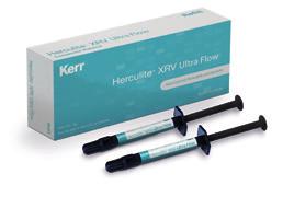 AKČNÍ NABÍDKY KaVo Kerr Kerr Endodontics ČERVENEC ZÁŘÍ 2015 NOVINKA Herculite XRV Ultra Flow Nanohybridní flow kompozit vynikající pevnost v ohybu (124 Mpa) nízké objemové smrštění (2,79 %) snadná