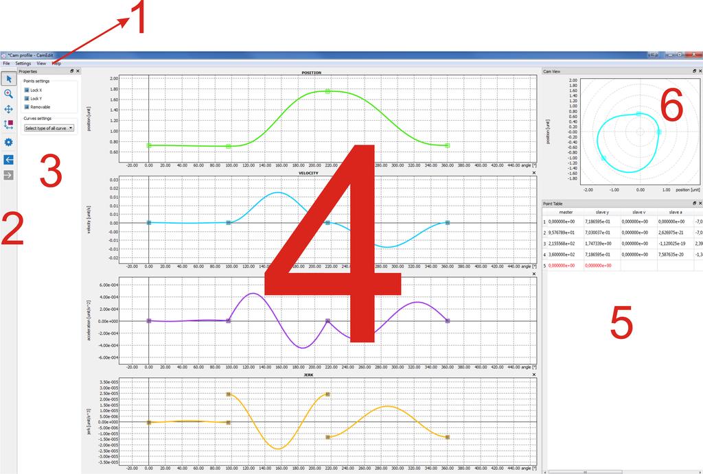 Obrázek 4.3: Apliakce CamEdit 4.