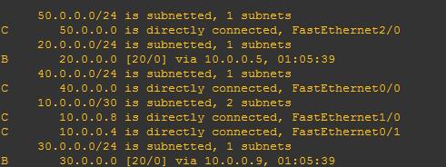 4 Konfigurace BGP Konfiguraci BGP musíme provést na všech směrovačích v automním systému. 5.